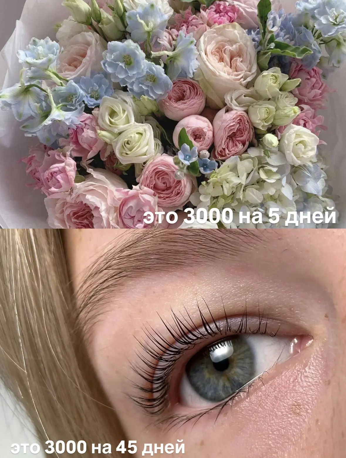 Если вы экономите на ламинировании ресниц, просто разделите стоимость процедуры на коли...