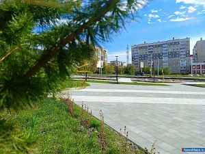 Благоустройство сквера "Образование" в Миассе - на финишной прямой