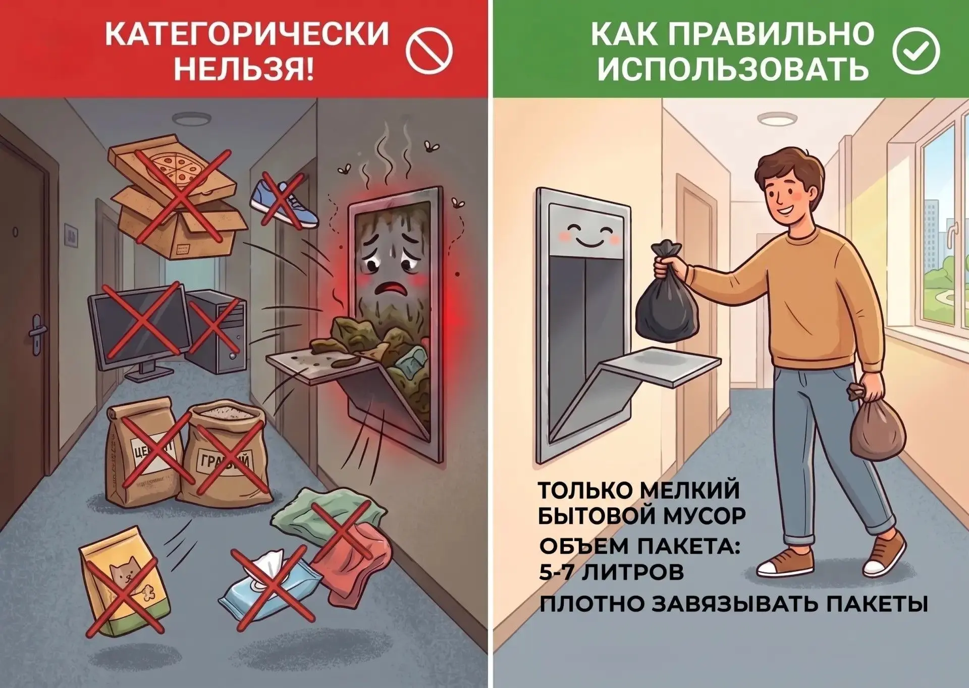 К новости «🗑️ Чистота в доме начинается с правильных привычек!»
