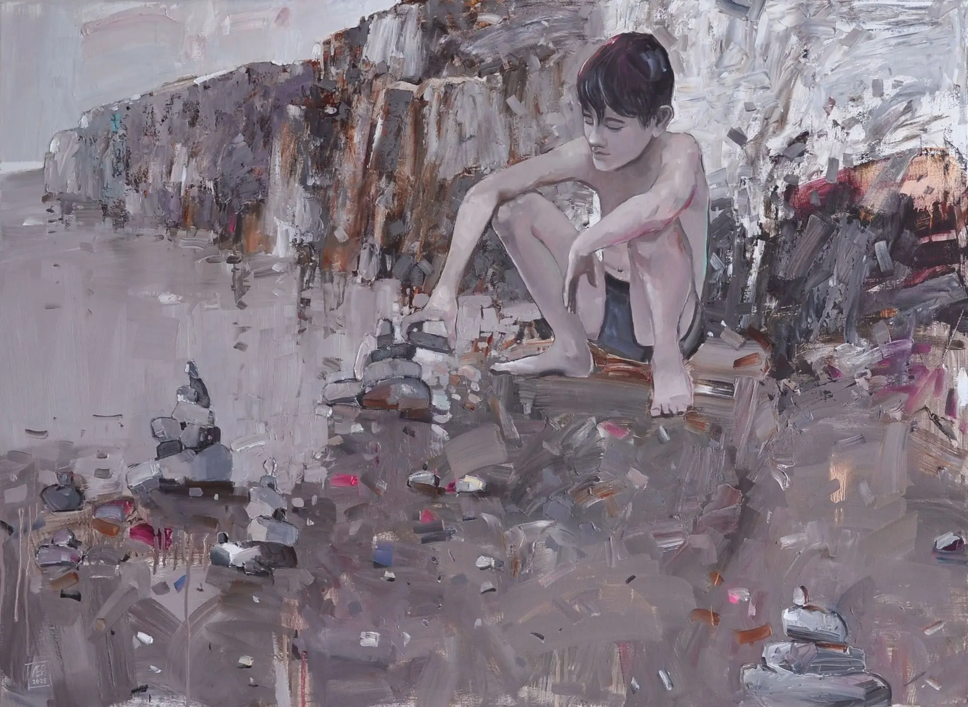 "Турики", холст/масло, 80х110, 2025 г.