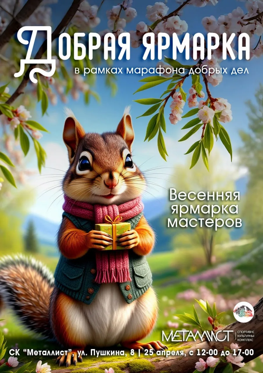 Уже совсем скоро распахнет свои двери «Добрая ярмарка» 🤗 в СК «Металлист» в рамках Мар...