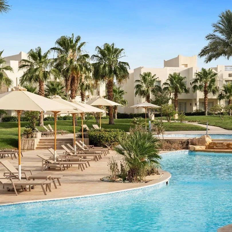 Swissotel Sharm El Sheikh 5* — современный курорт на берегу залива Наама 🇪🇬

Просторная территория