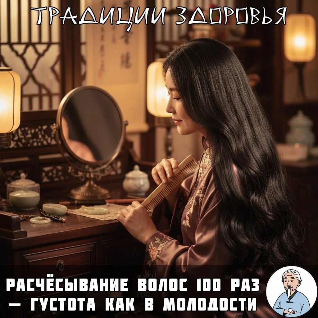 Императорский массаж кожи головы  Китайские императрицы до глубокой старости сохраняли густые волосы