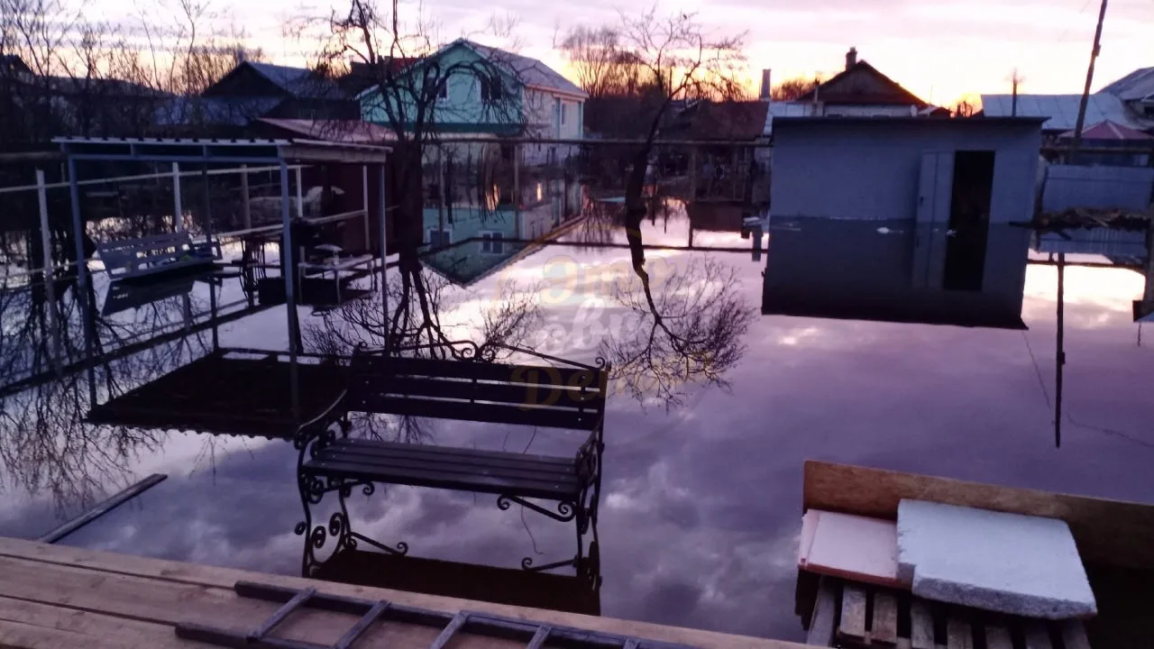 ❗️ Поселок Мстера  В огороде +70см воды.