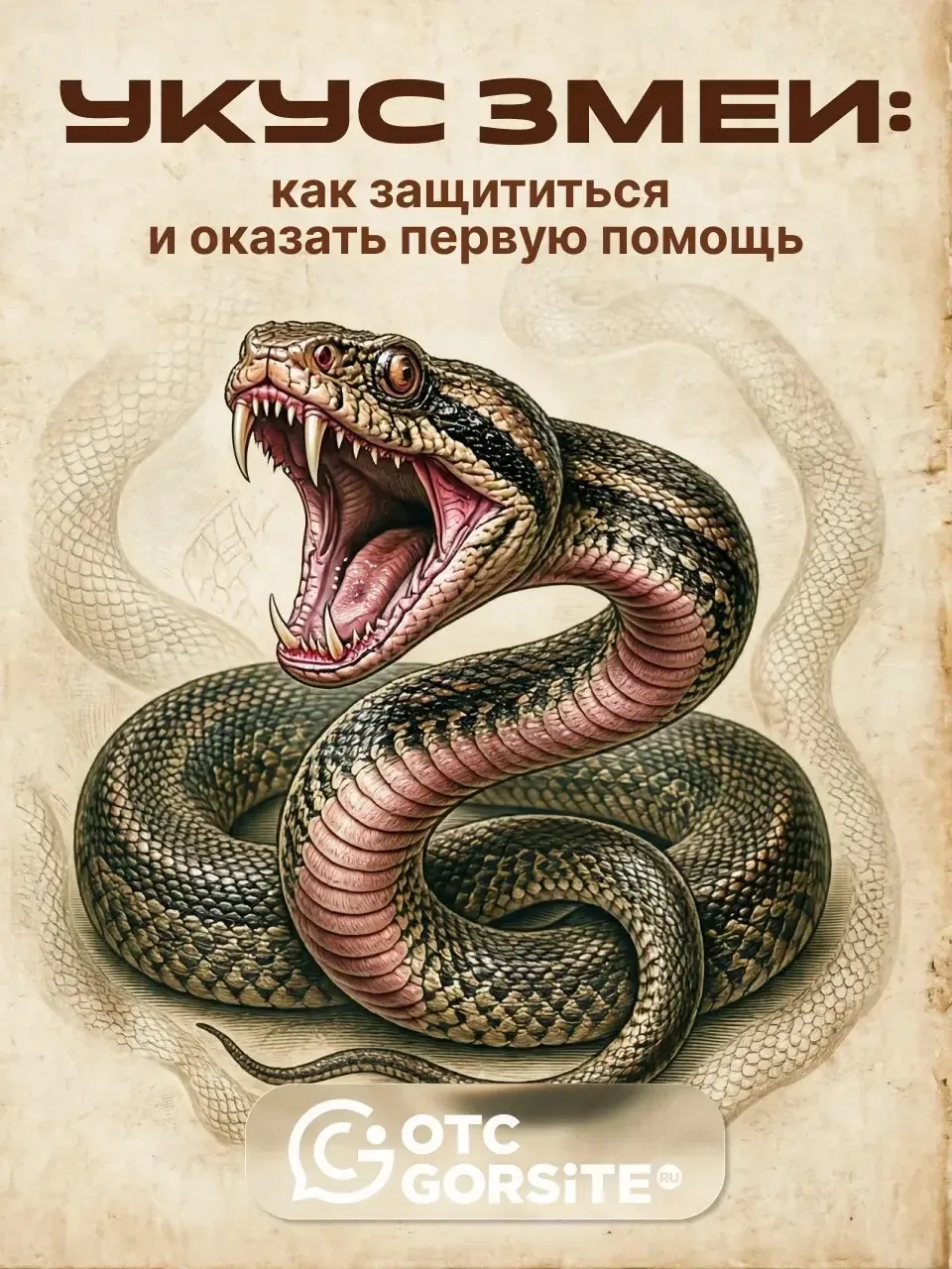 🐍 Осторожно, змеи!