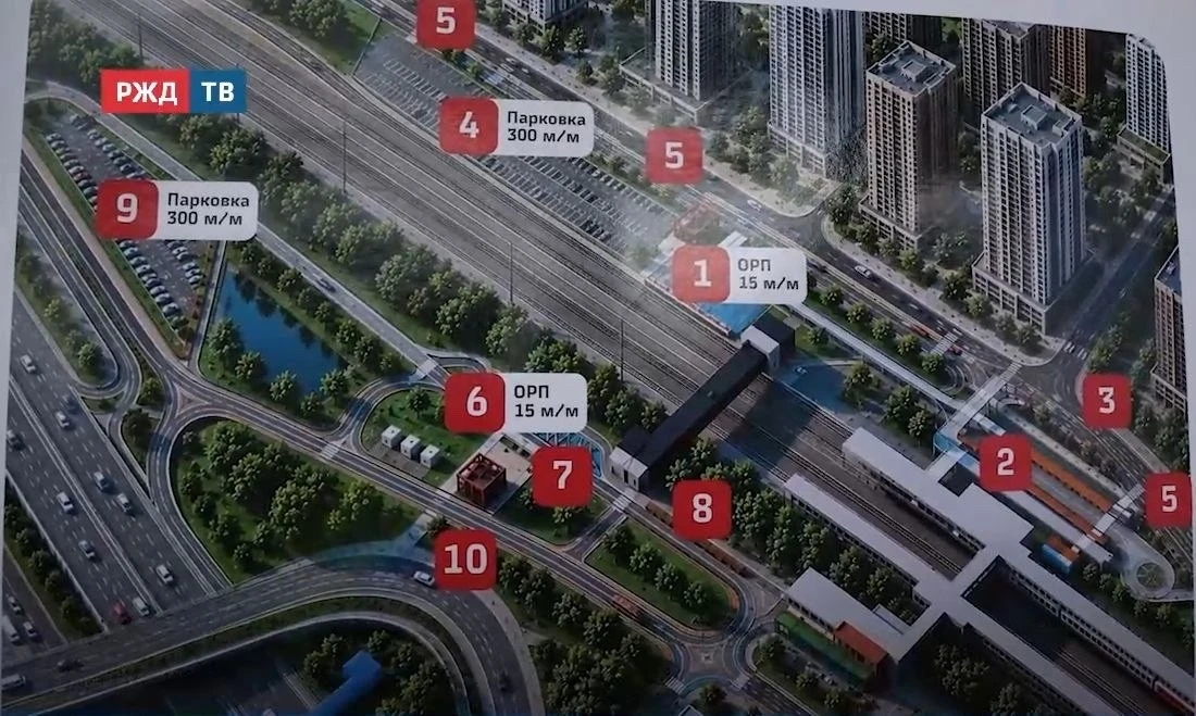 🚉 Рядом с будущей ж/д станцией «Монумент» появятся парковки на 600 машиномест