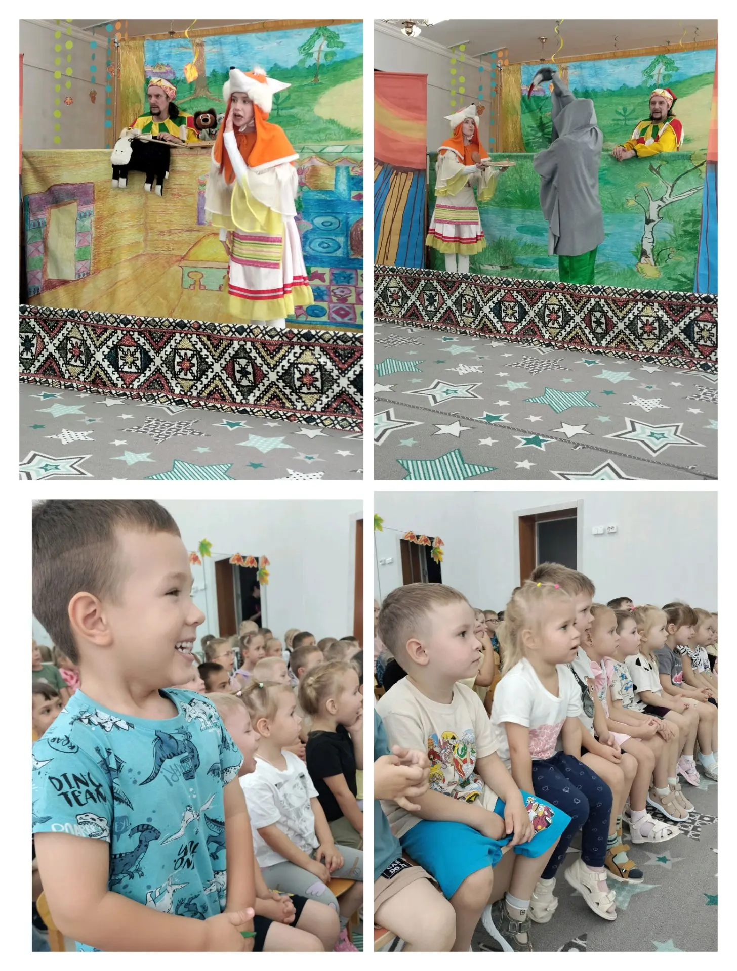 Театр → Творчество = идеальный день у наших Карамелек. 🎭🍂🦊