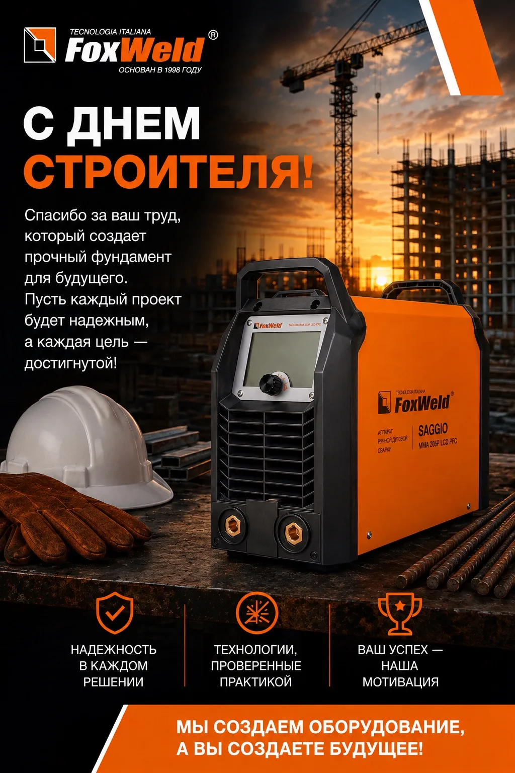 С Днём строителя! 🏗️