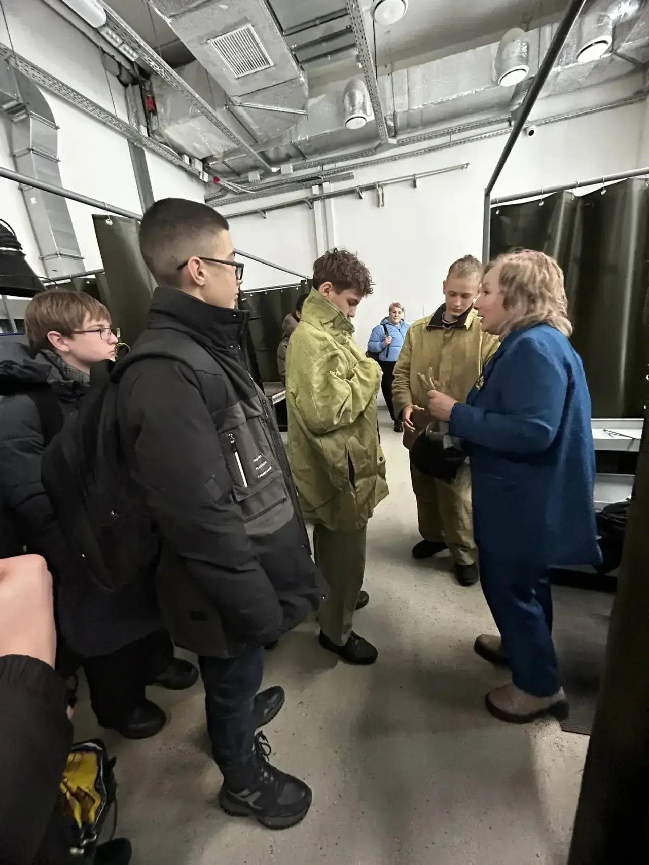В рамках всероссийского профориентационного проекта «Россия — мои горизонты» учащиеся 8Б класса посе