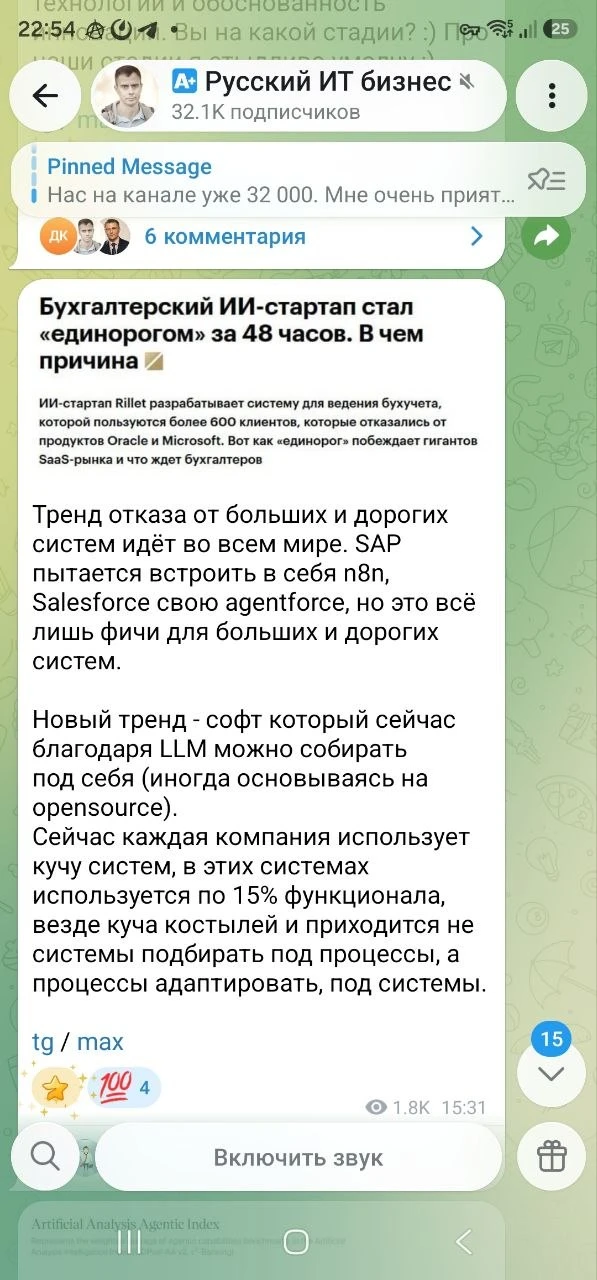 Даже приятно, когда твои посты копипастят)