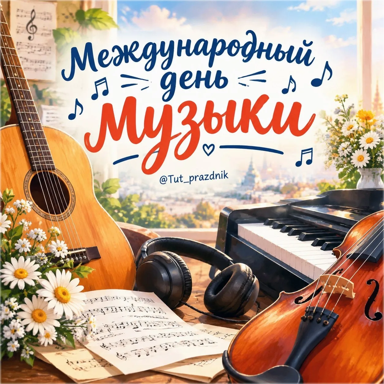 🎵🌍 1 октября — Международный день музыки