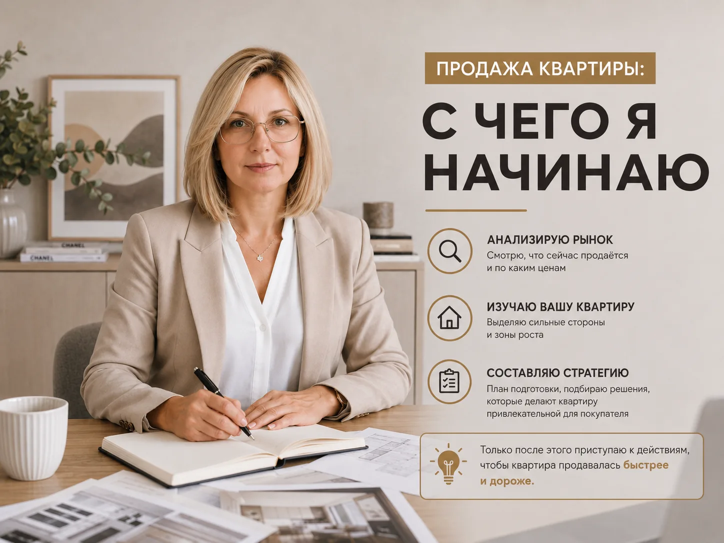 🏠 Продажа квартиры: с чего я начинаю