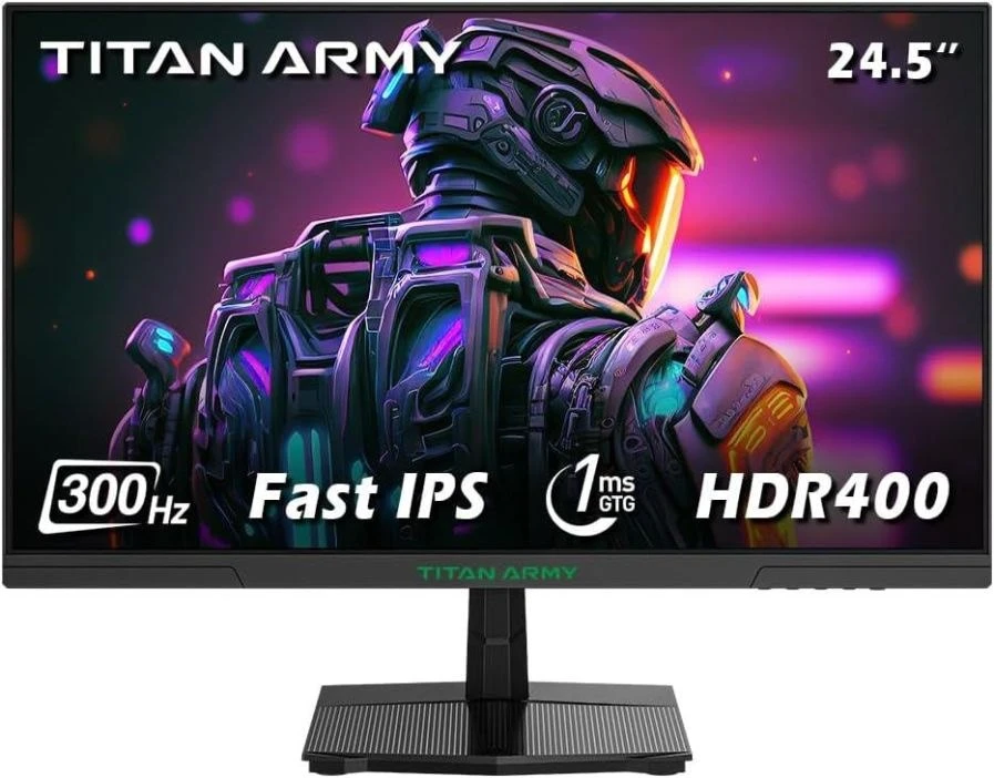 Titan Army представила монитор P2510H ULTRA с 24,5‑дюймовой Fast IPS‑матрицей, разрешен...