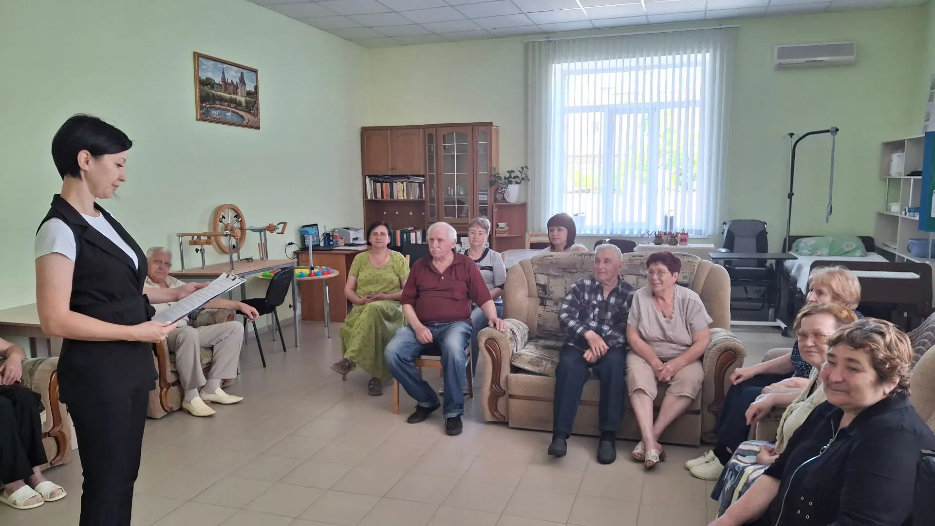 🔔 Мероприятие по противодействию терроризму и неонацизму прошло в социально-оздоровительном отделен