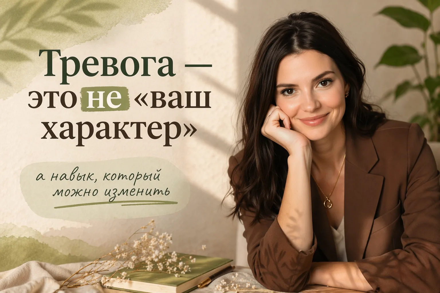 Тревога — это не “ваш характер”