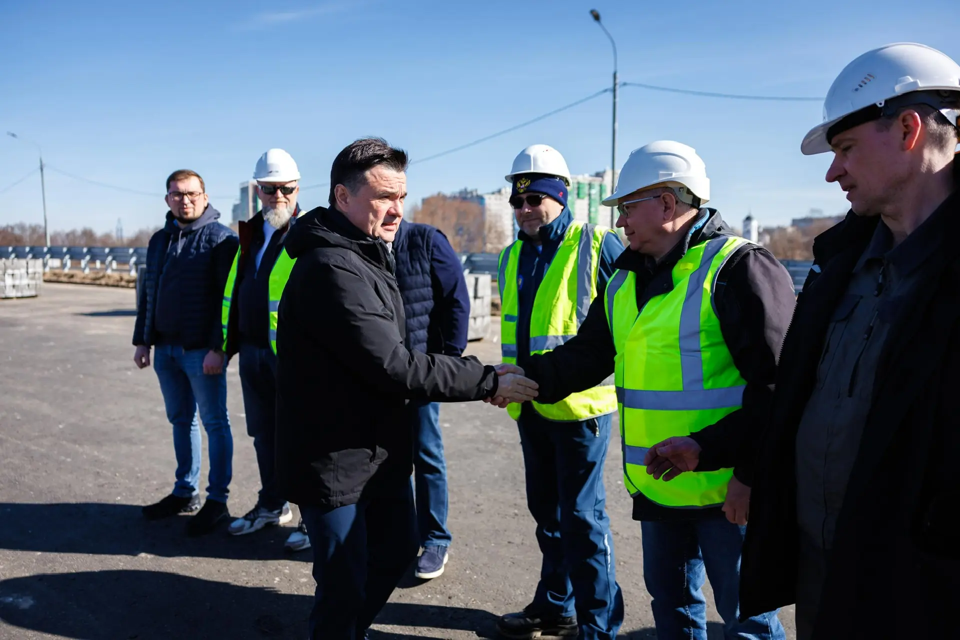 🛣️ Сегодня работаем в Люберцах. Запустили движение по новому участку Южно-Лыткаринской автодороги — 