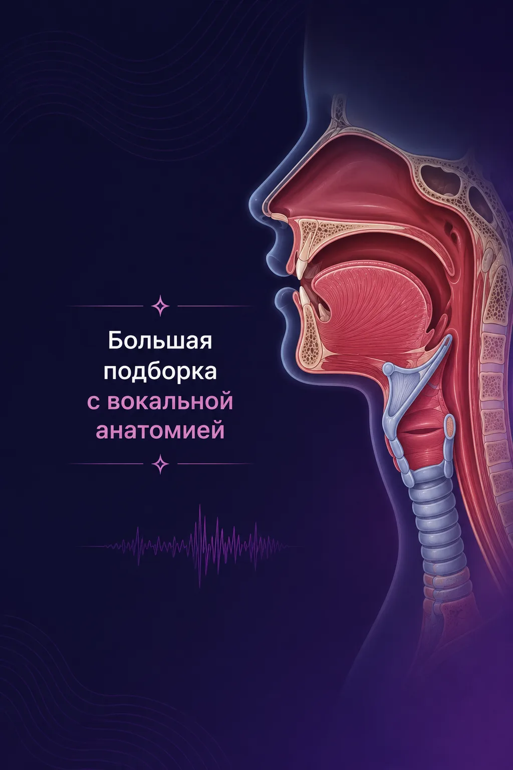 Большая подборка по вокальной анатомии