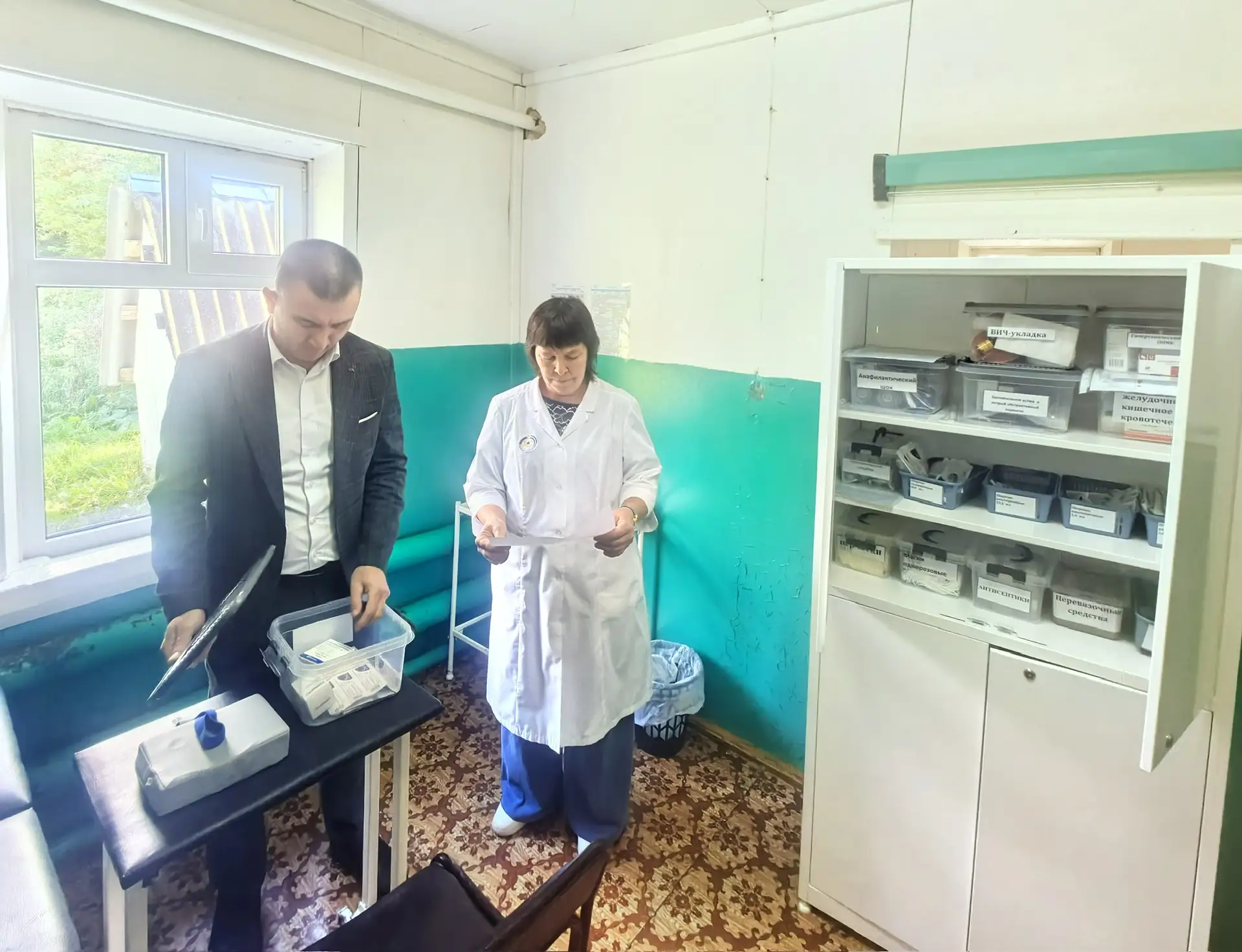 🏥 Рабочий визит в Тошкуровскую врачебную амбулаторию
