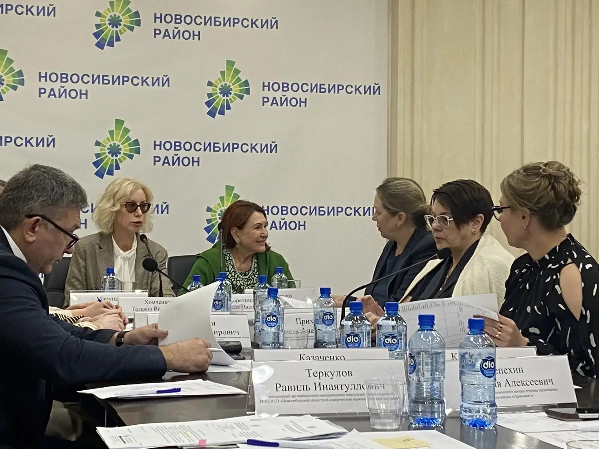 На площадке администрации Новосибирского района прошла встреча представителей социальны...