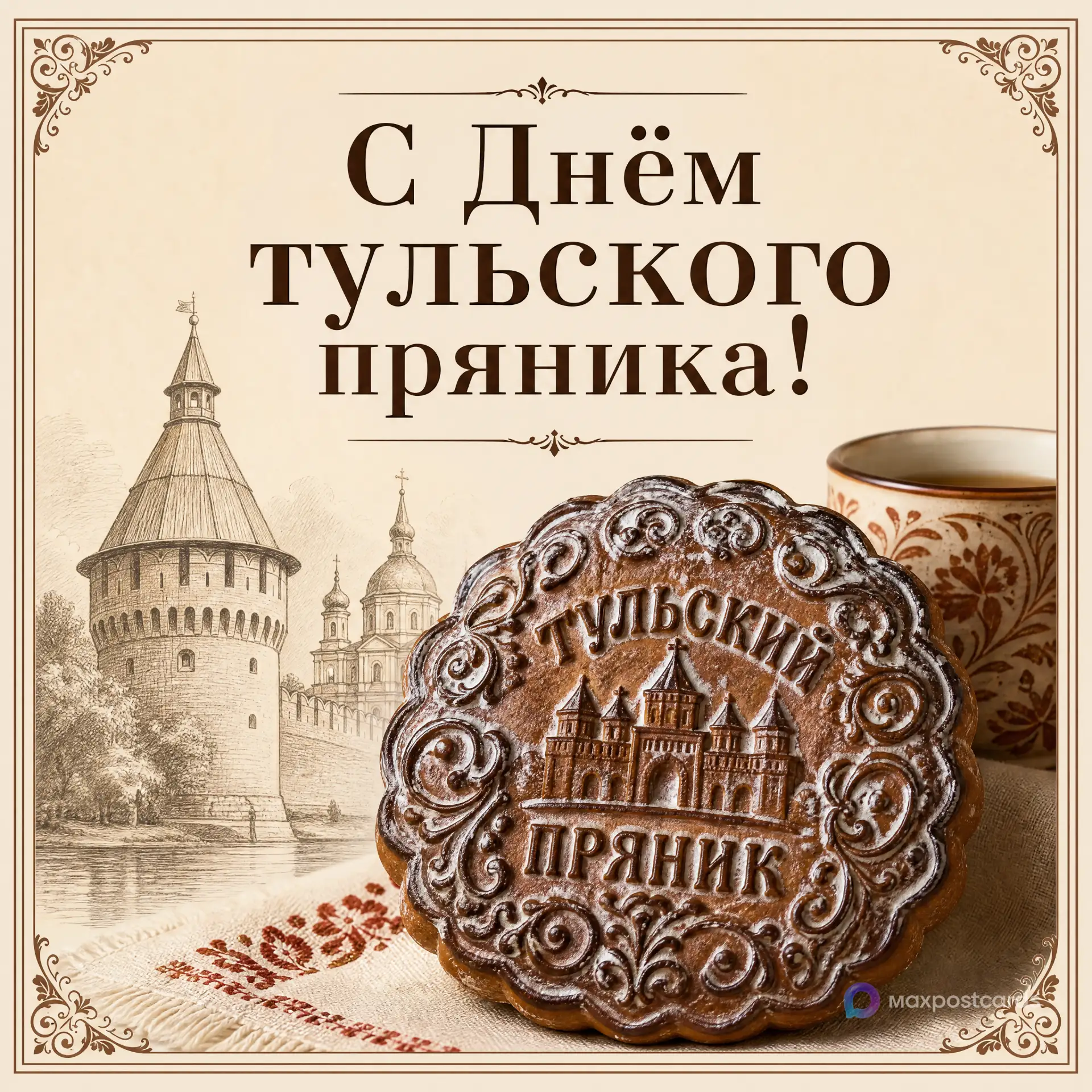Сегодня — День тульского пряника 🍯