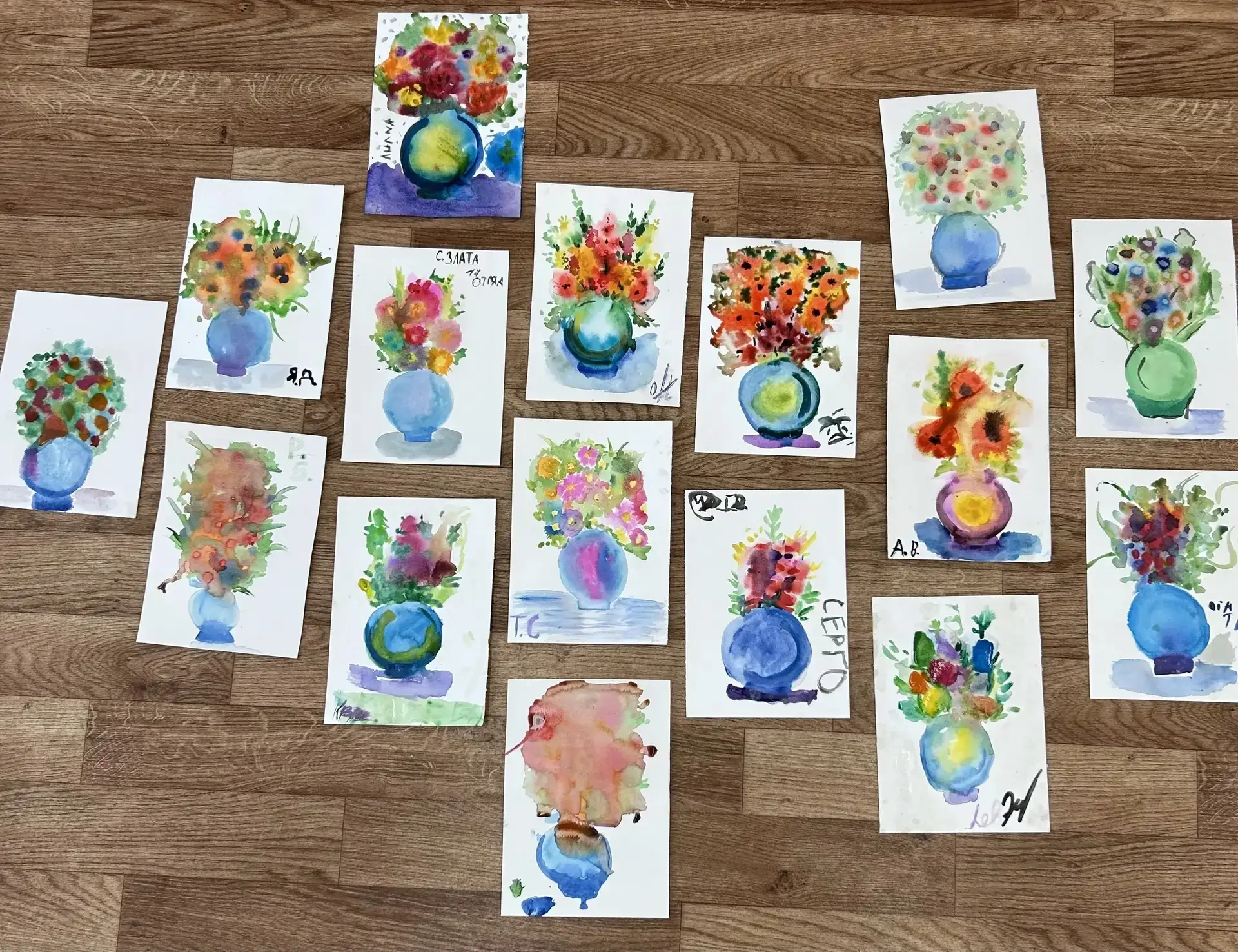 🎨 3 июня в рамках каникулярной работы с детьми прошел мастер-класс « Акварельная живоп...