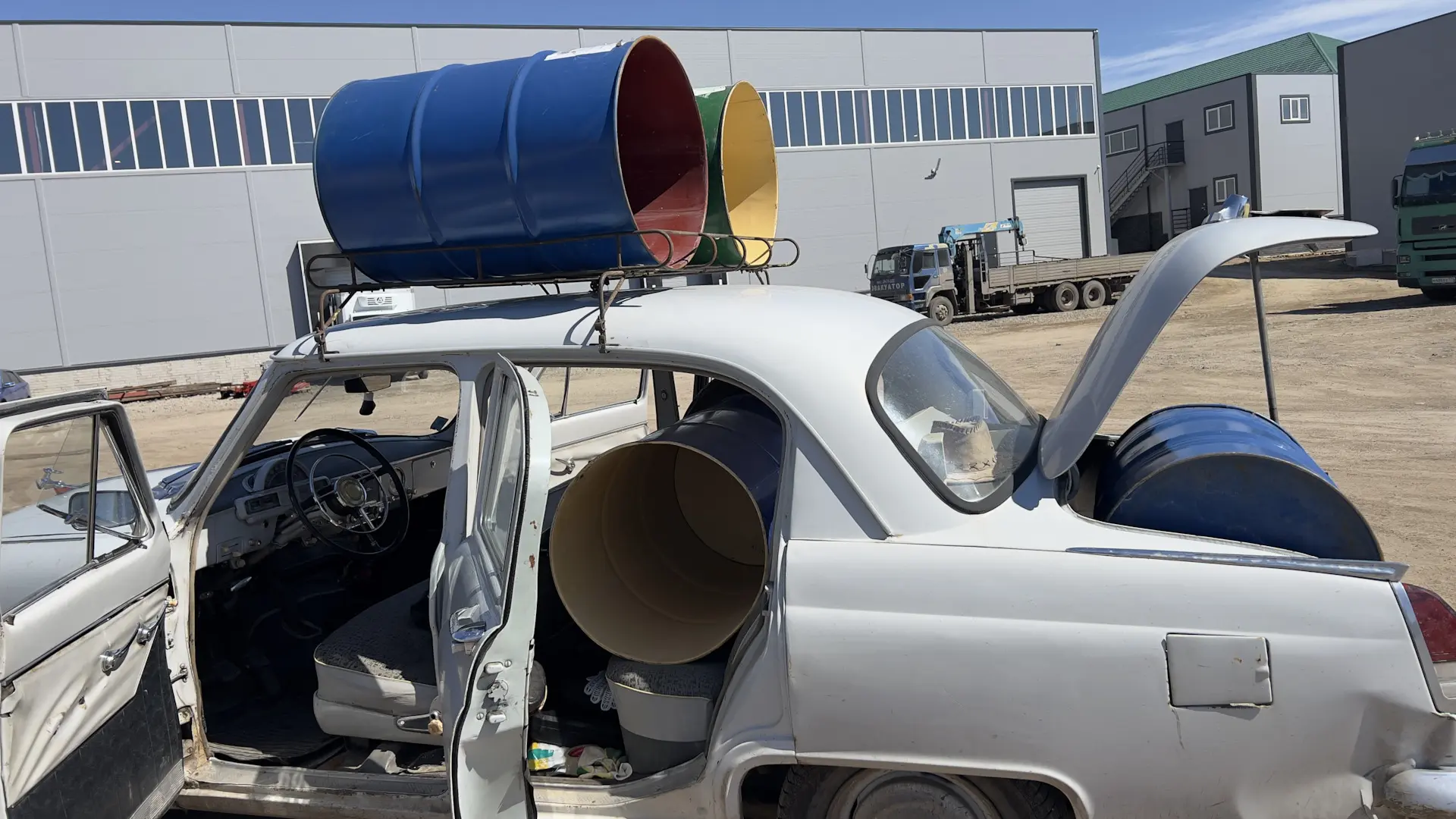 🛻 Олдтаймер за работой. Перевозки DRIVE2  Немало наших пользователей владеют классической Волгой ГАЗ