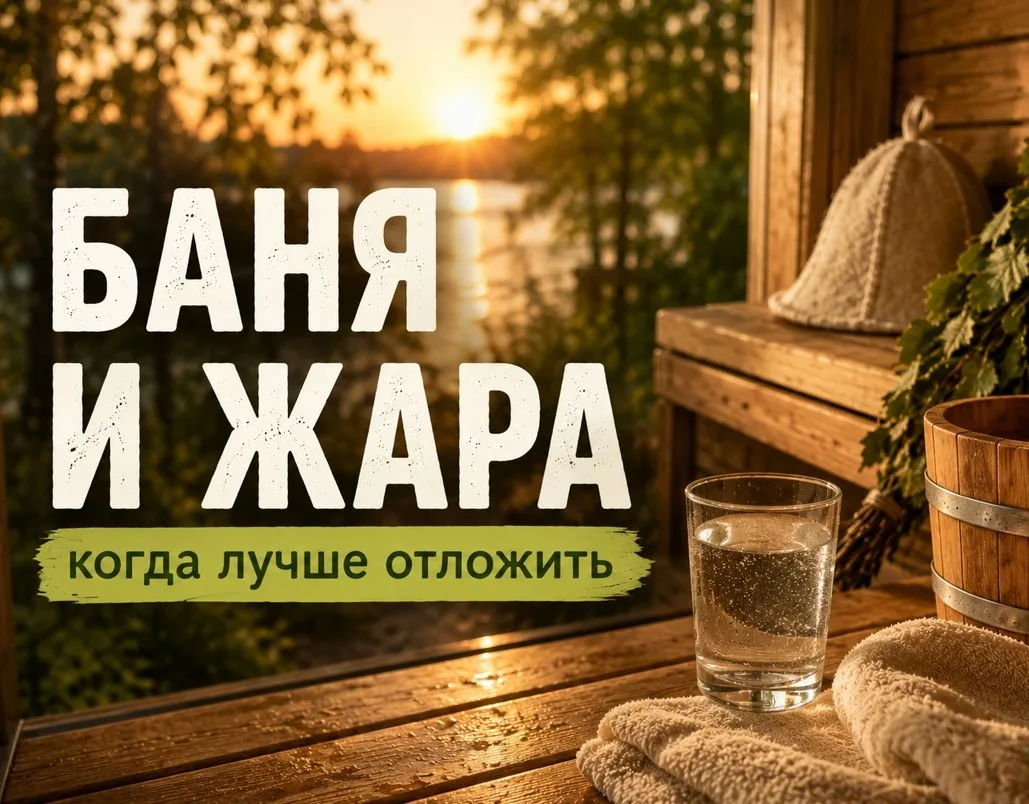 Когда летом лучше не париться, а просто отдохнуть

Лето — время экспериментов. Но баня — не тот случ