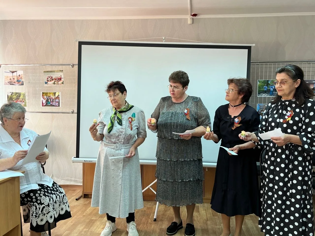 🇷🇺 Губкинская местная организация «Всероссийское общество инвалидов» организовала встречу «Волонтёры