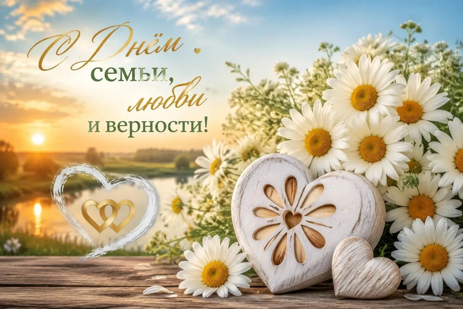 Дорогие подписчики! 
От всей души поздравляем Вас с Днём семьи, любви и верности! 

🧑‍🧑‍🧒‍🧒 Семь