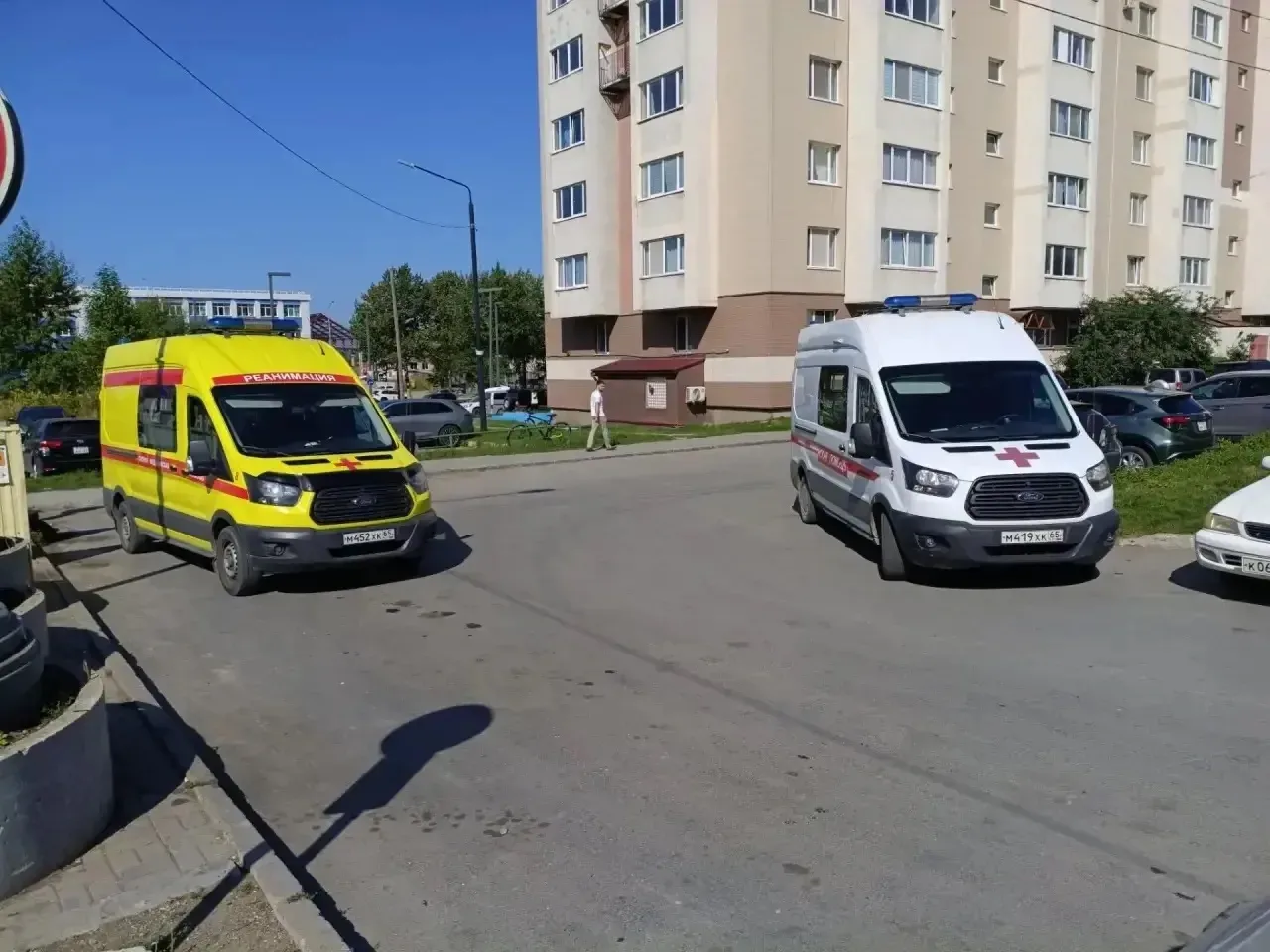 ⚡️В Южно-Сахалинске силовики проводят операцию в многоэтажке