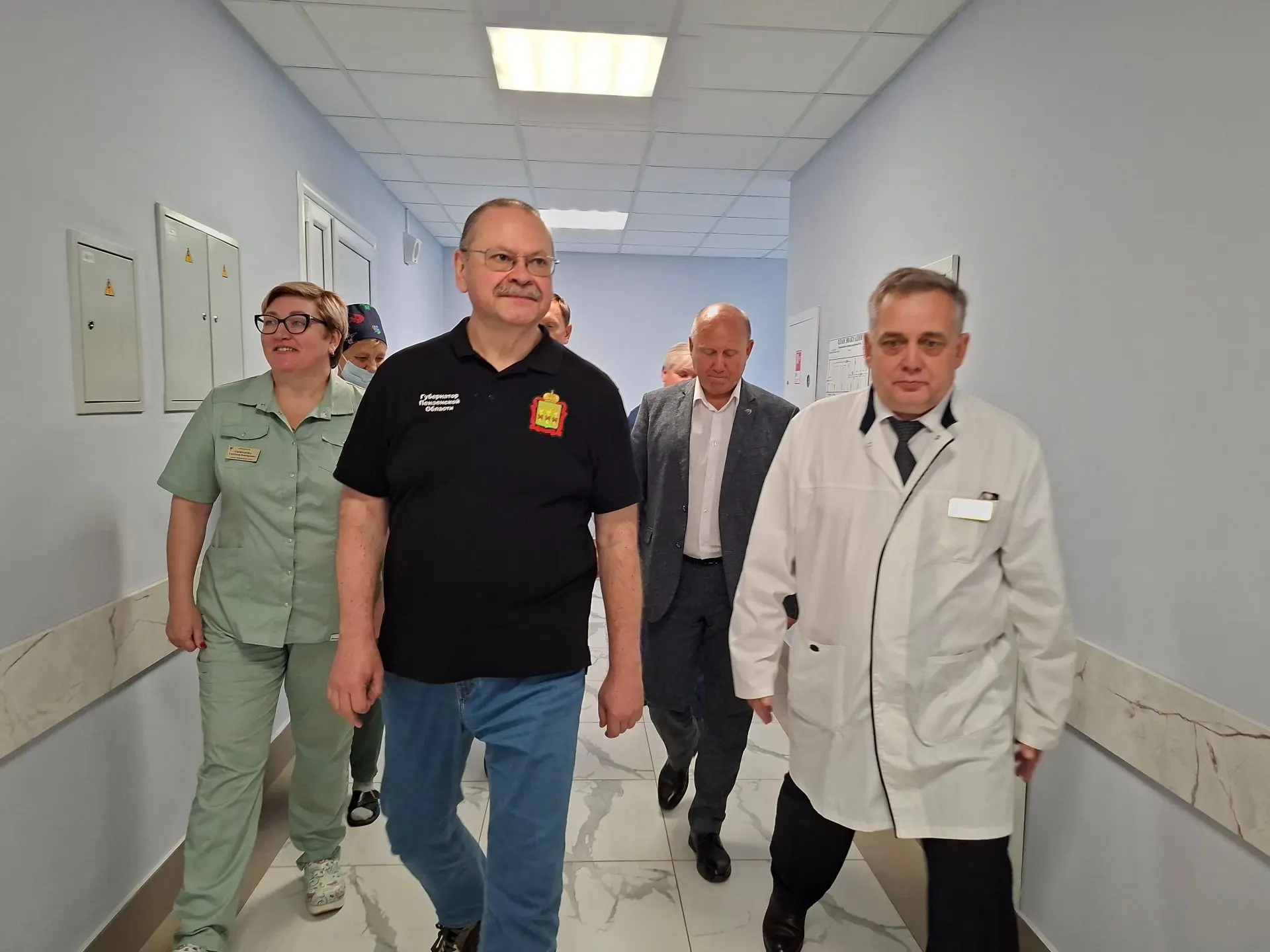Губернатор и глава Минздрава посетили Белинскую больницу.