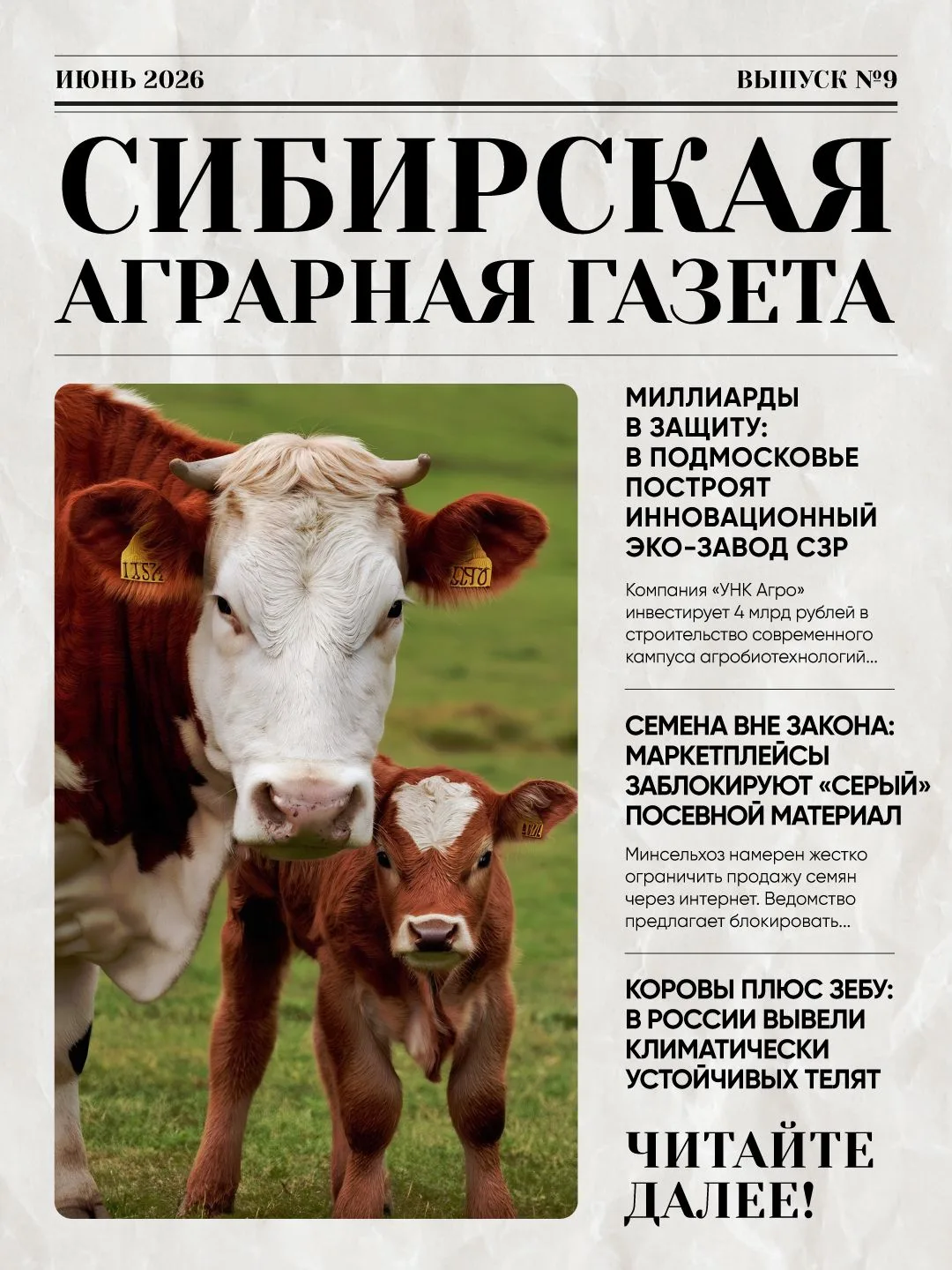 ИИ-скауты на полях, генетические прорывы и итоги нашей миссии в Минске: встречайте 9-й выпуск главны