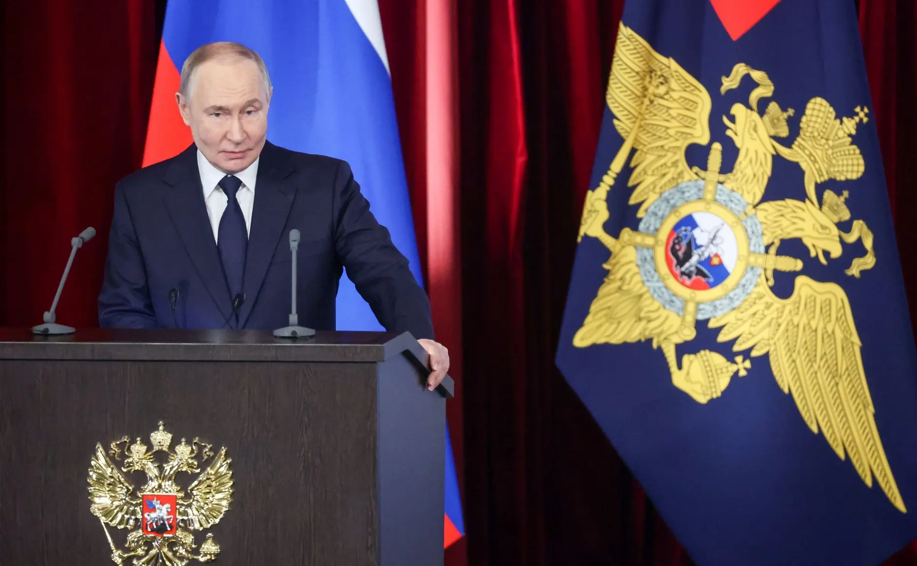 ⚡ Владимир Путин на ежегодном расширенном заседании коллегии Министерства внутренних де...