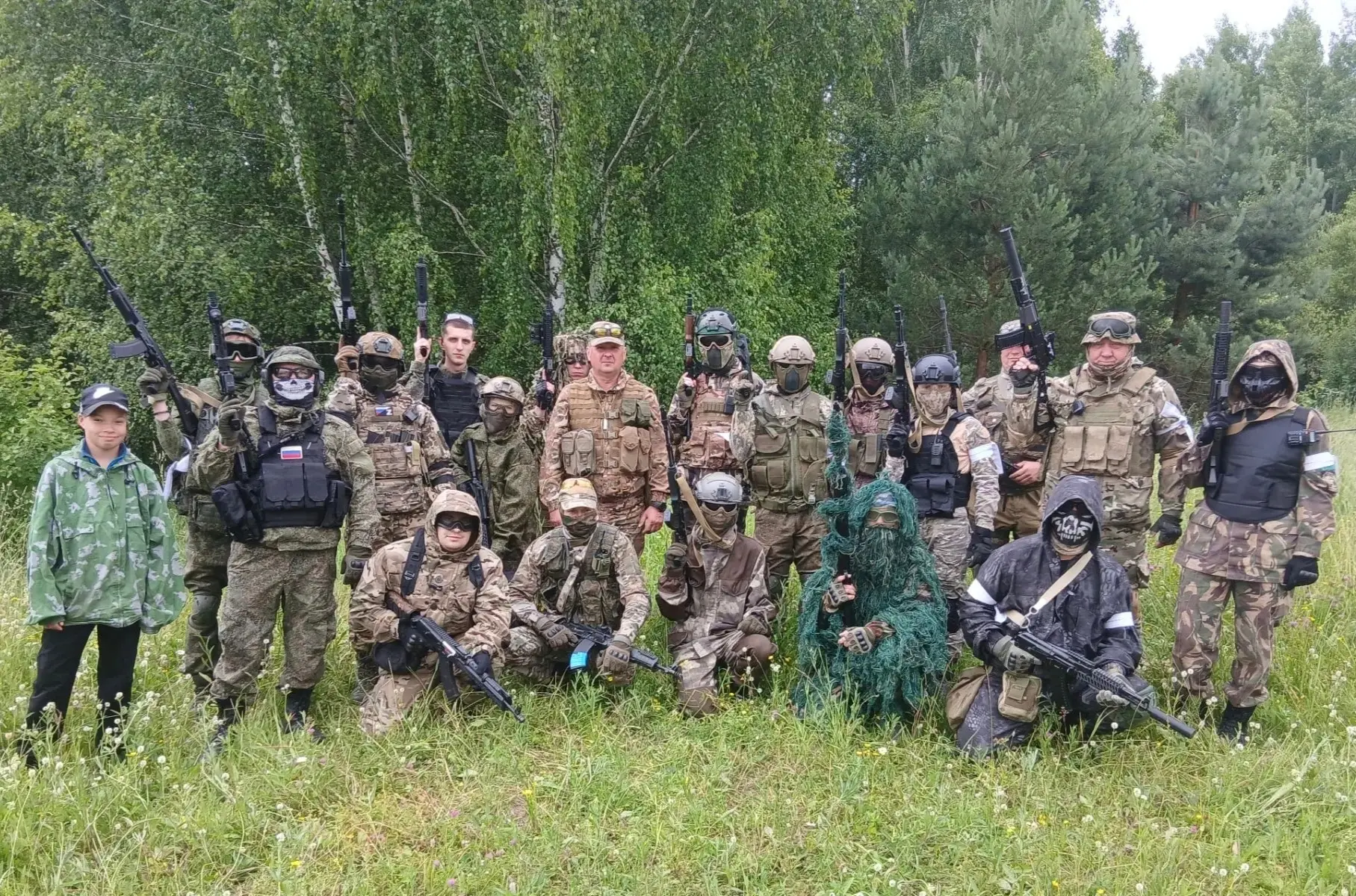 Страйкбольный сезон в Отряде "Русь" нашего Центра в разгаре!