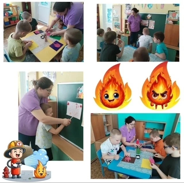 👩‍🚒Особое внимание в детском саду уделяется формированию основ безопасности жизни. В летний период