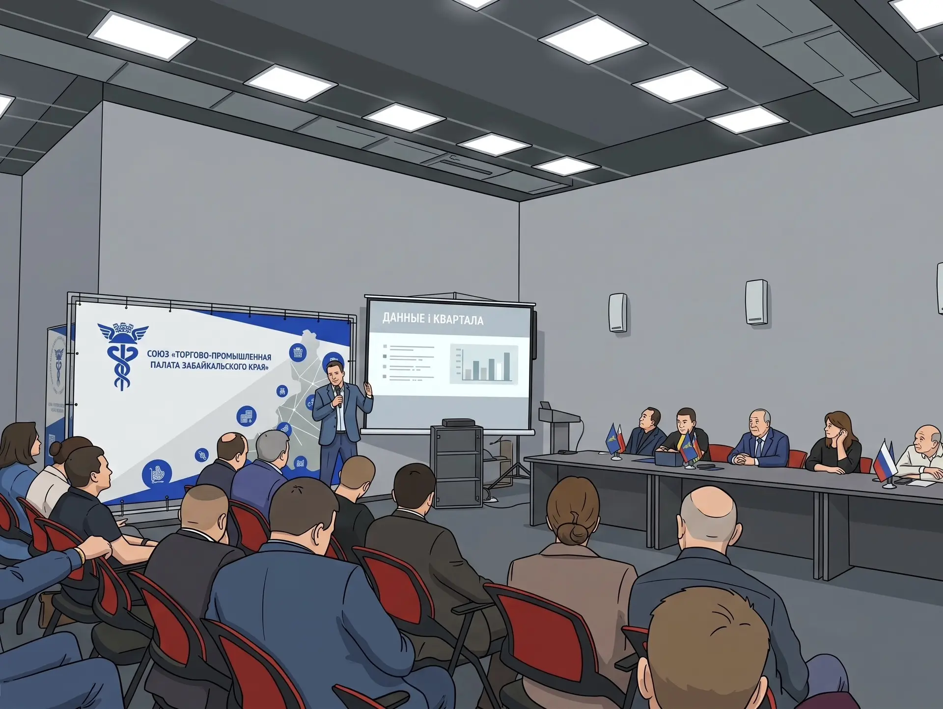 Торгово-промышленная палата Забайкальского края приглашает предпринимателей на заседани...