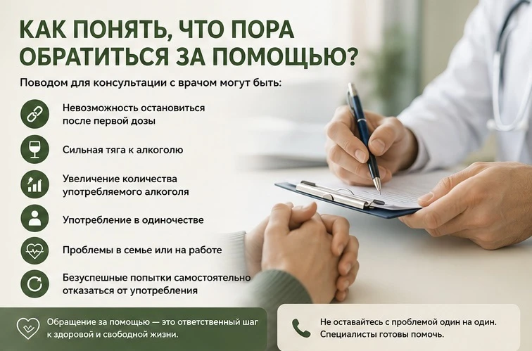 Как понять, что пора обратиться за помощью?
