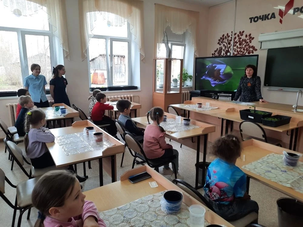 Дети подготовительной группы "Звёздочки" вместе с воспитателями посетили школу с целью ...