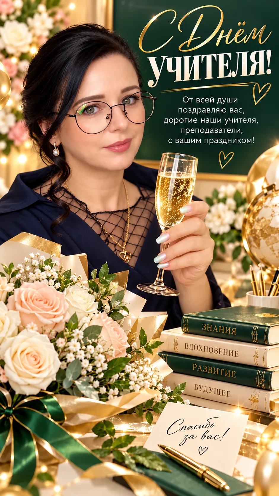 С Днём учителя! 🌷