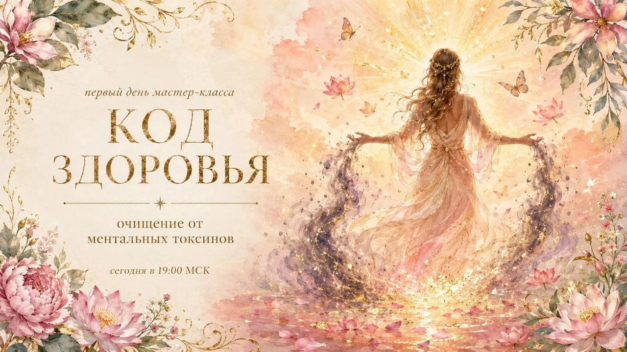 Растворение ментальных токсинов 🫯

Сегодня в 19:00 МСК встречаемся на первом дне мастер-класса «Эне