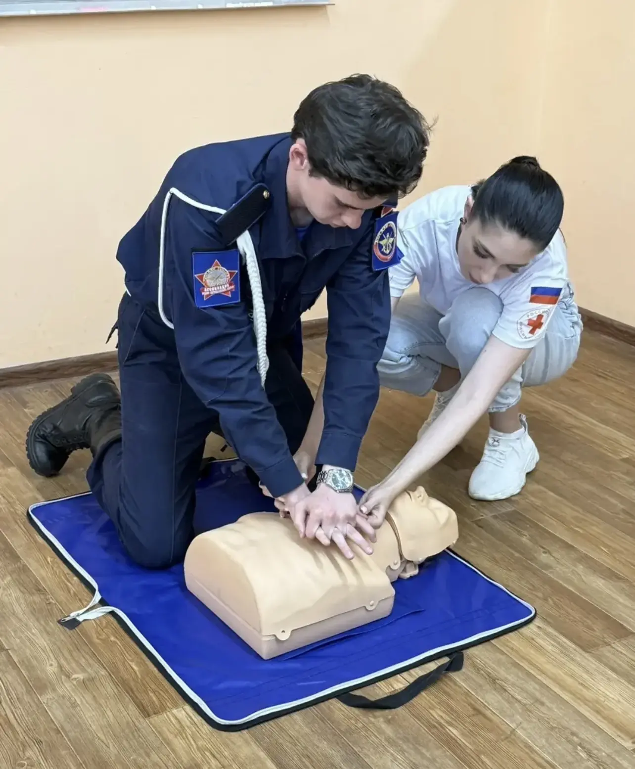 🚑 Учащиеся 5-10 классов получили бесценные знания и практические навыки в области оказания первой по
