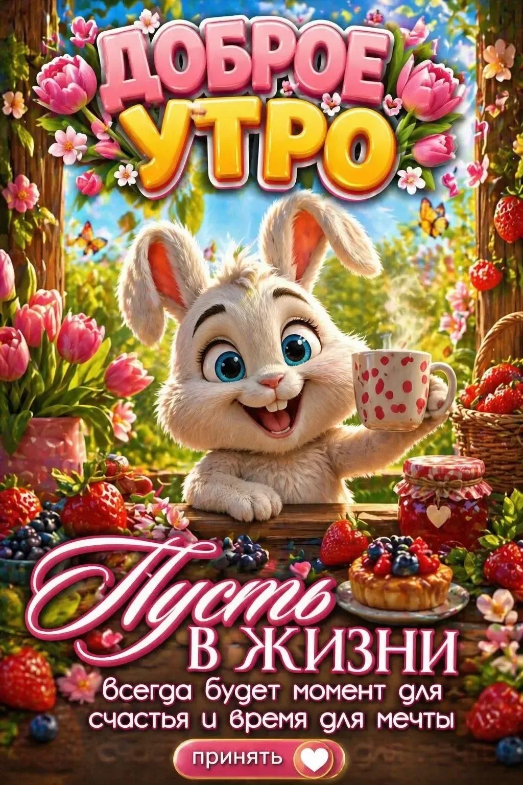 💌 Добрые открытки! Подписаться