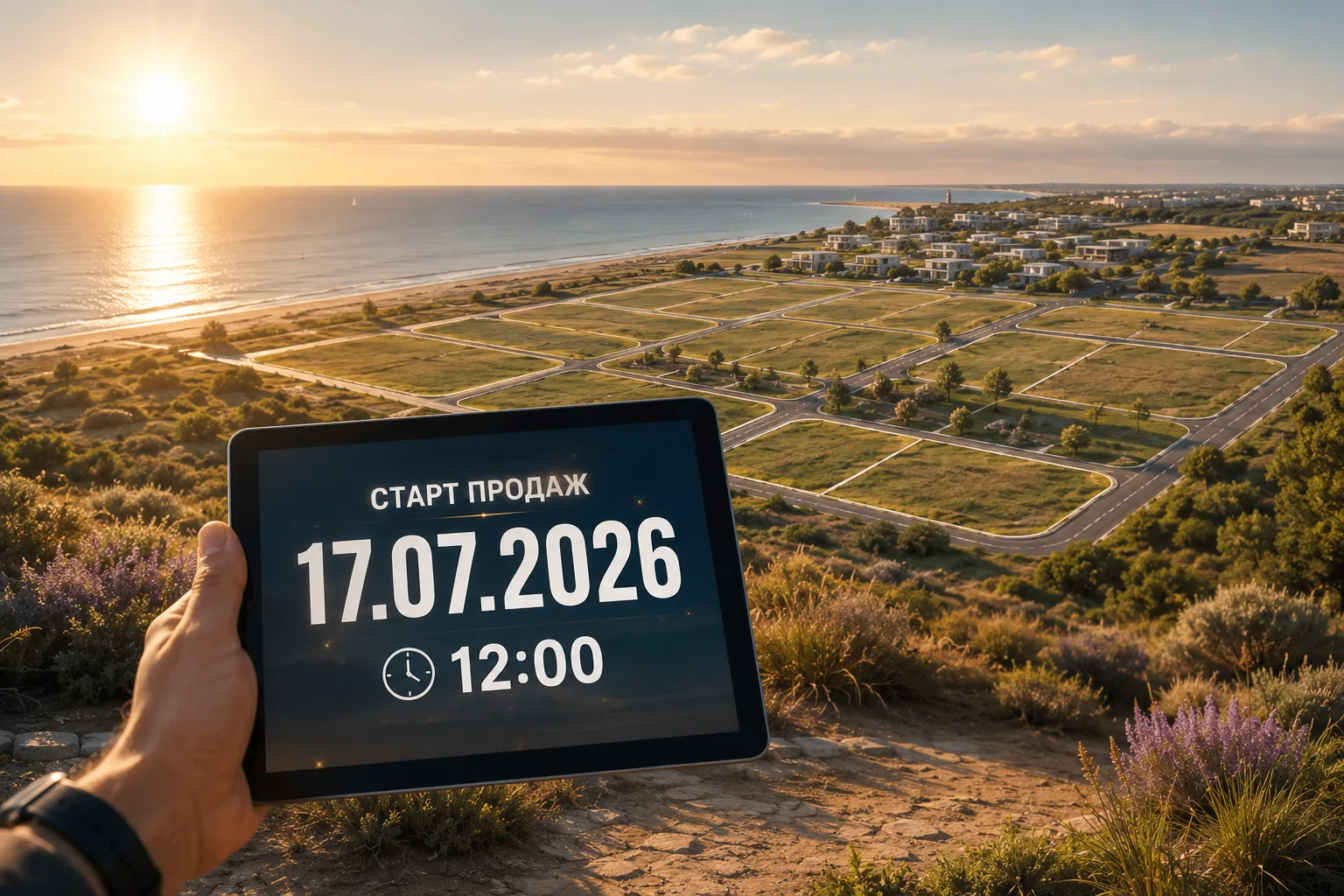 🔥 ГОРЯЧЕЕ ПРИГЛАШЕНИЕ: СТАРТ ПРОДАЖ «МОРСКОЙ ГОРИЗОНТ»! 

ВНИМАНИЕ: 17 июля 2026 года в 12:00 мы за