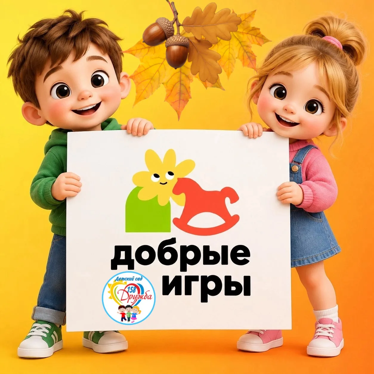 🤝"Добрые игры" в подготовительной к школе группе