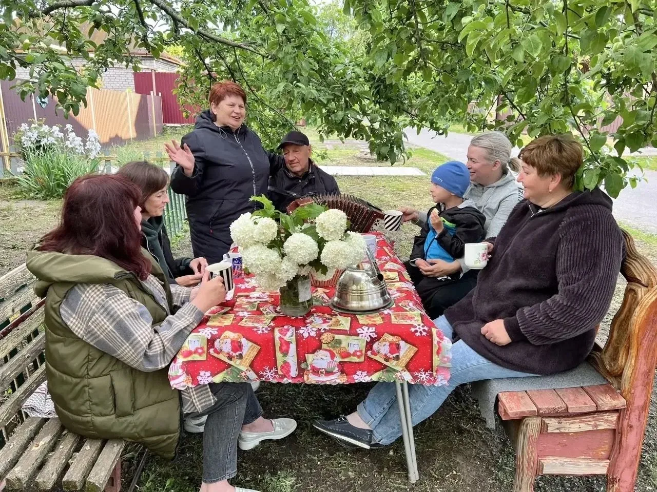 Празднование Дня соседей в переулке Бондарева!