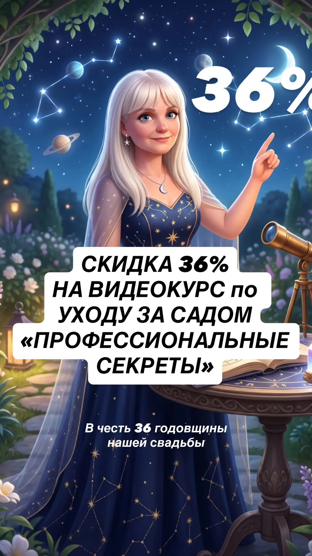 Сегодня нашей семье 36 лет!