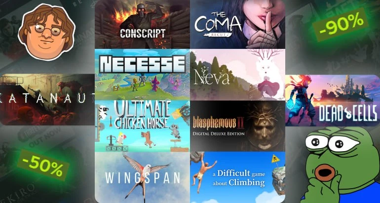 🎮 Топ 10 2D игр по хорошей скидке