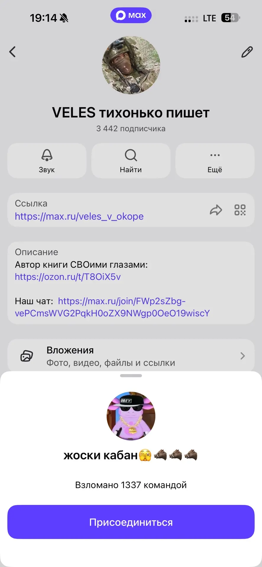 Друзья, наш чат-библиотеку взломали.