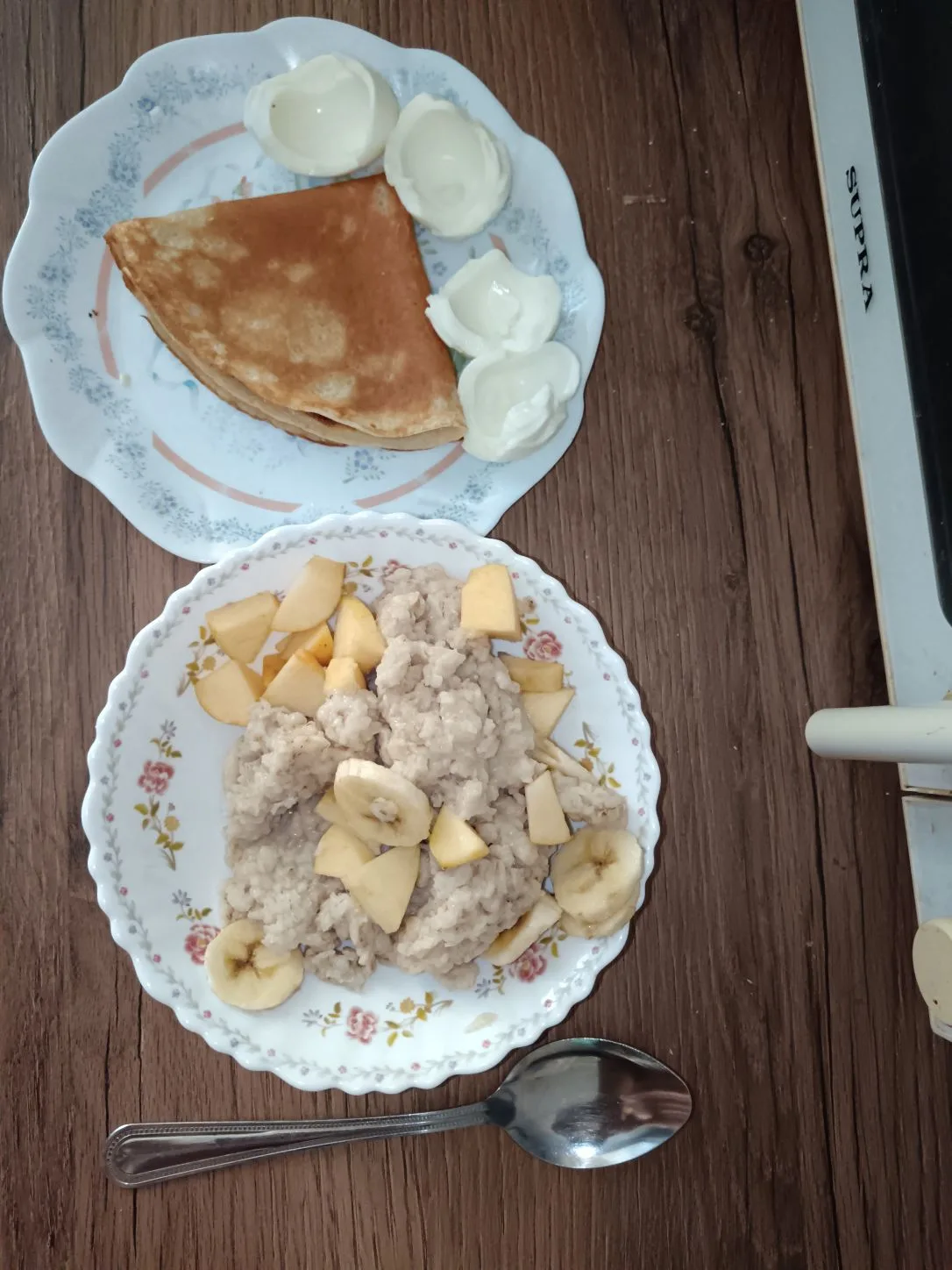 И наверное ещё будет жареная рыба.