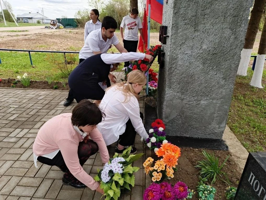 Сегодня, 8 мая, в преддверии великого праздника – Дня Победы, в школе прошла международная акция «Бе